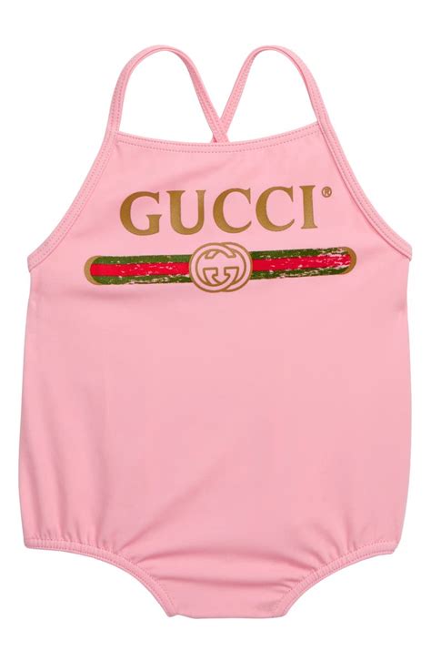 gucci baby blanket girl|Gucci baby boy swimwear.